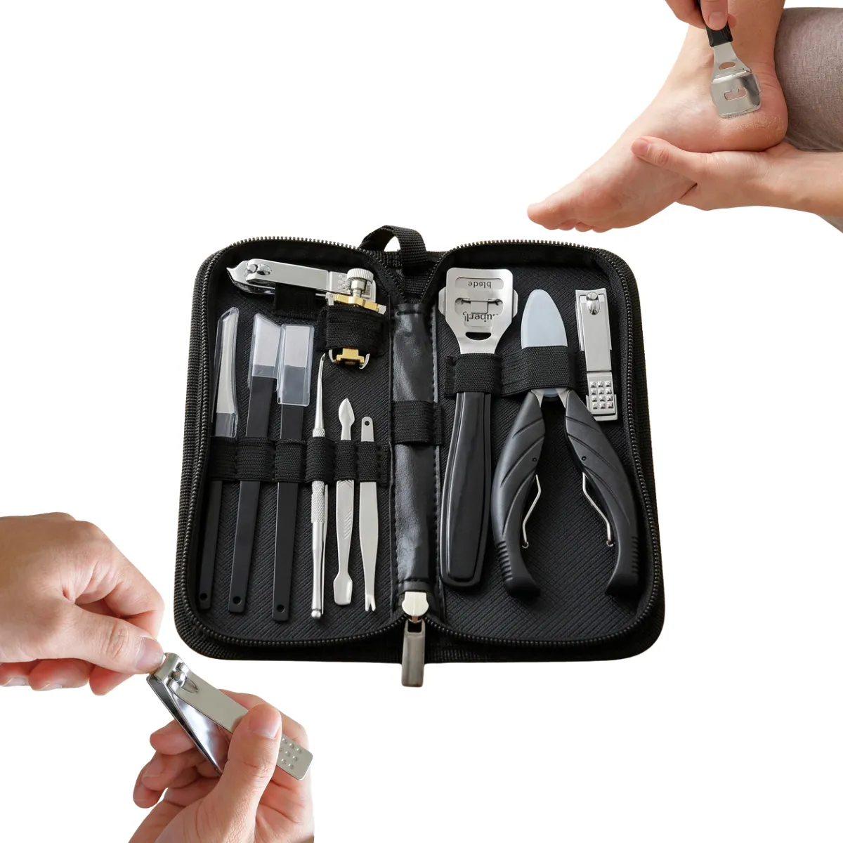 Kit De Pedicure Portatil Ideal Para Cortar Uñas Encarnadas