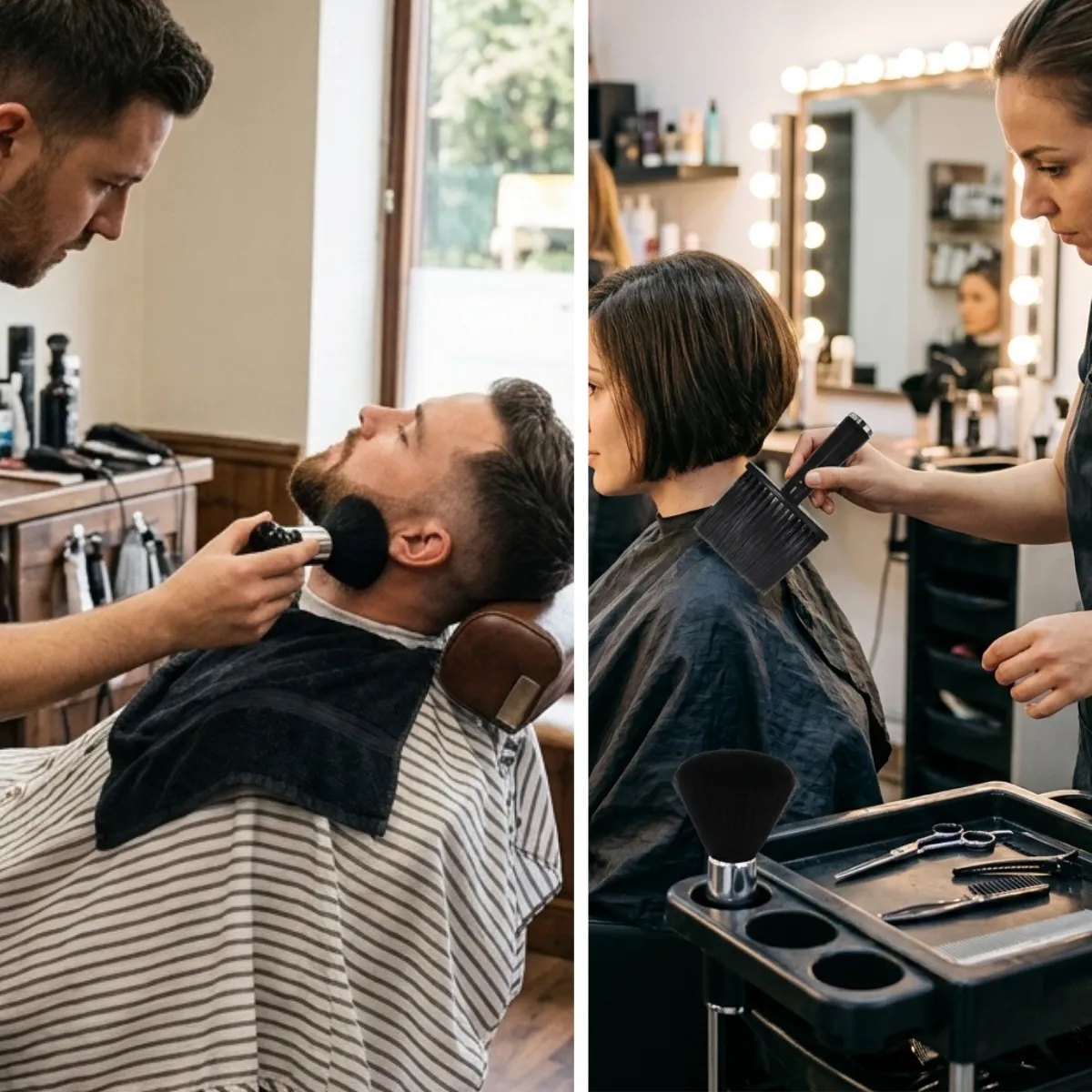 Set de 4 Cepillos de Peluquería para Corte y Tinte - Imagen 11