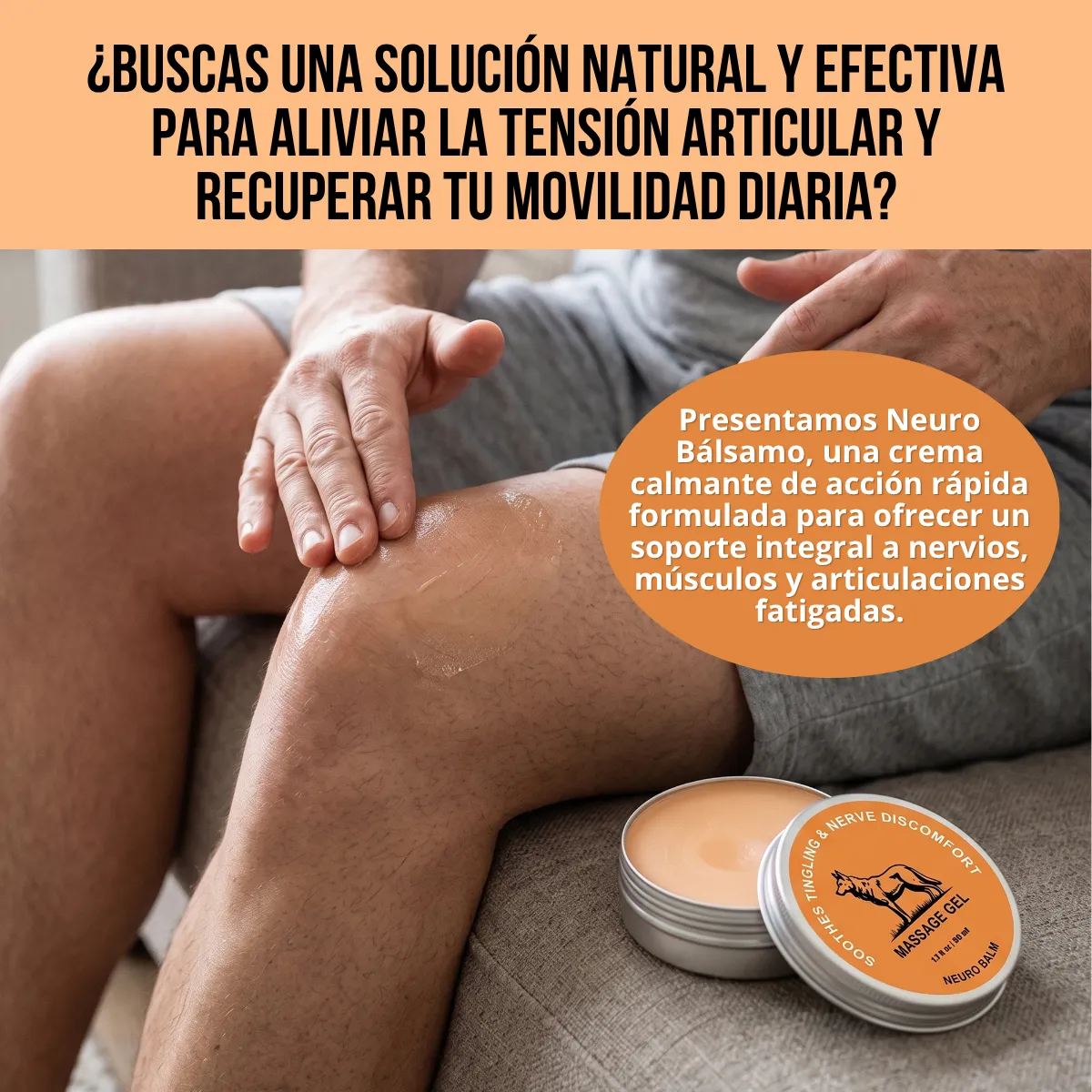 Bálsamo Relajante Cuidado Corporal Pomada Masaje Refrescante - Imagen 7