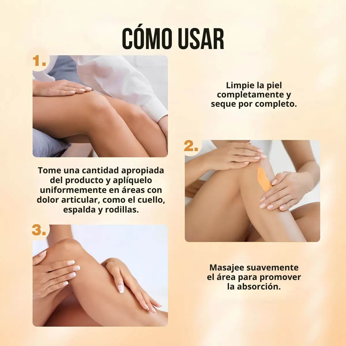 Bálsamo Relajante Cuidado Corporal Pomada Masaje Refrescante - Imagen 3