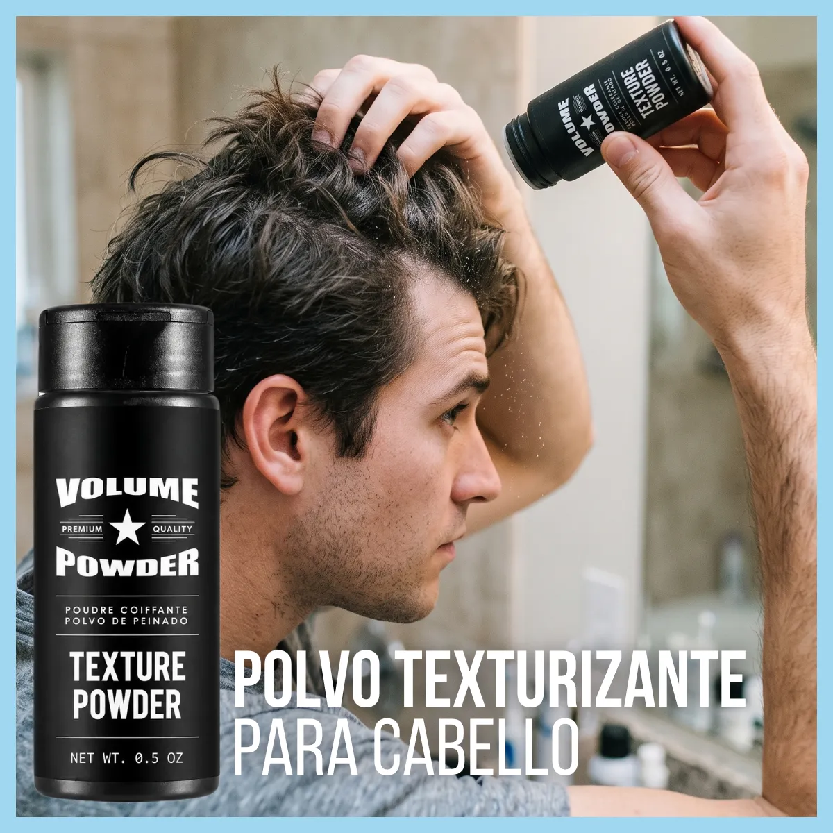 Polvo Volumen Texturizante Fijación Peinado Cabello 15g Hair - Imagen 8