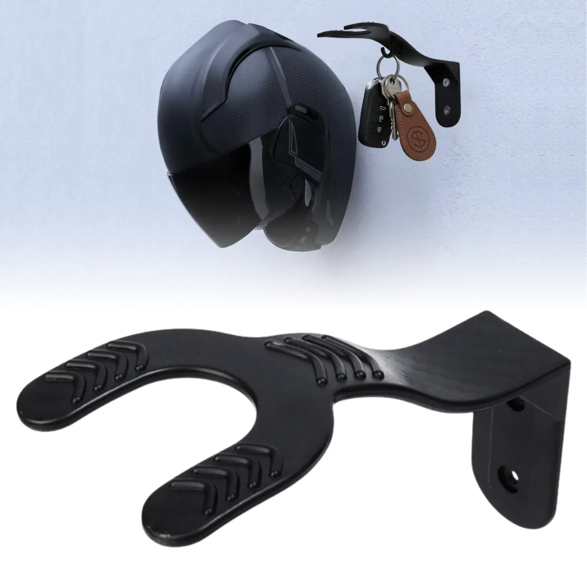 Soporte para Casco de Motocicleta: Gancho de Pared 1 Pieza - Imagen 7
