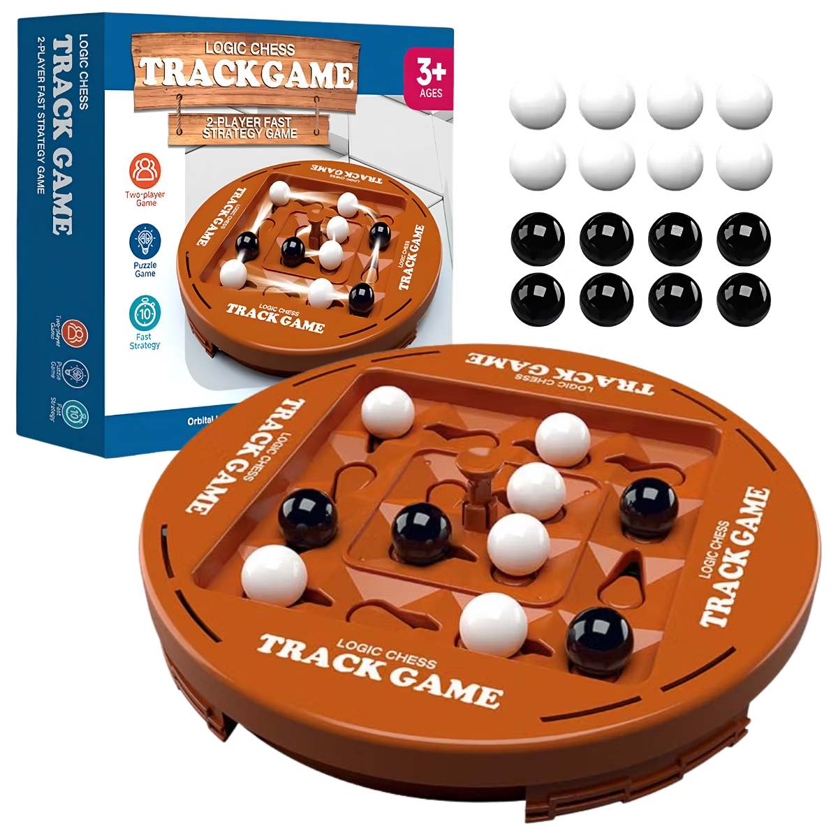 Juego Mesa Estratégico Ajedrez Lógico Puzle Giratorio 4 en Línea