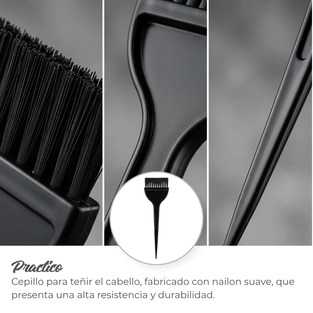 Set de 4 Cepillos de Peluquería para Corte y Tinte - Imagen 5