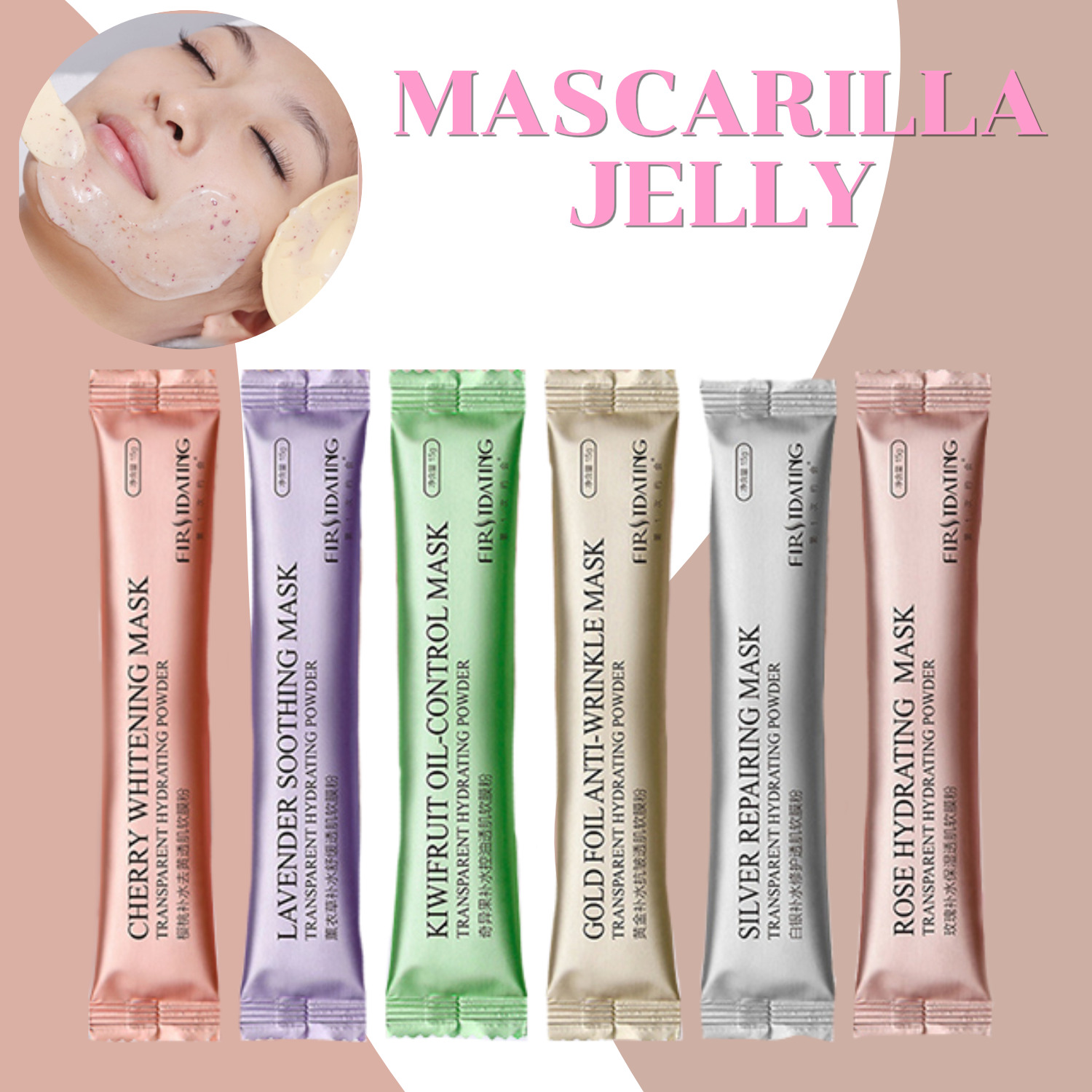 Jelly Mask Mascarilla Hidroplastica Spa Hidratación Spa