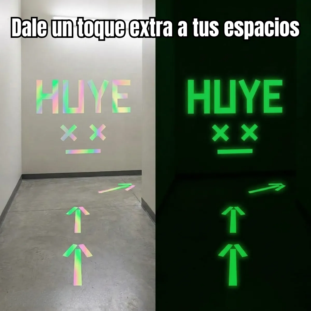 Cinta Luminiscente Tornasol Brilla en la Oscuridad 1pz - Imagen 5