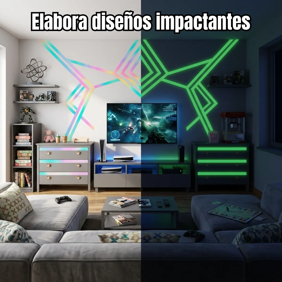 Cinta Luminiscente Tornasol Brilla en la Oscuridad 1pz - Imagen 6