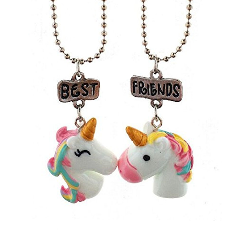 Collar de los Mejores Amigos Unicornio Best Friends - VERALY