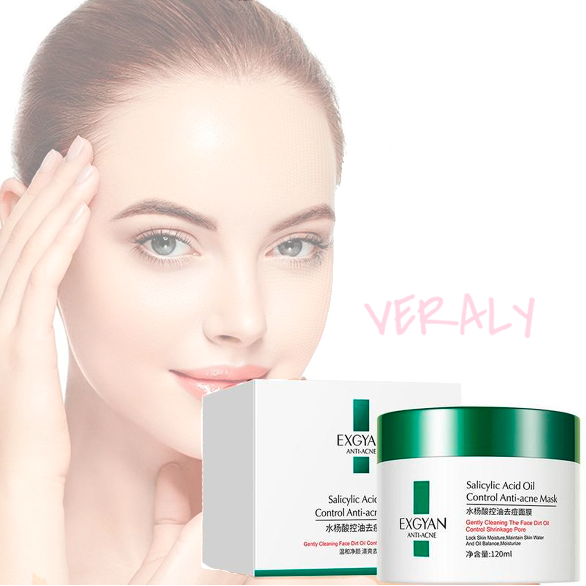 Crema Exgyan Anti-acne Para Cuidado Facial Y Exfoliante